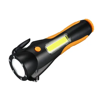 

Multifunctional LED Flashlight Safety Emergency Lamp Magnetic Work Light Led Flashlight Bulbs Led Flashlight Bulb 18v