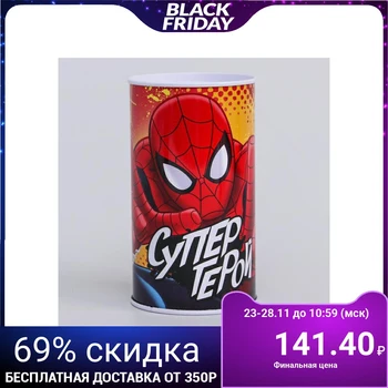 

Children's piggy Bank "Super hero", spider-Man, 6.5 x 12 cm