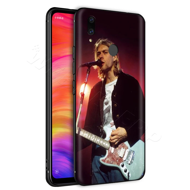 Чехол Nirvana Kurt Cobain для Xiaomi Redmi 4A 4X5 5A 6 6A 7 7A S2 Note Go K20 Pro Plus Prime 8T