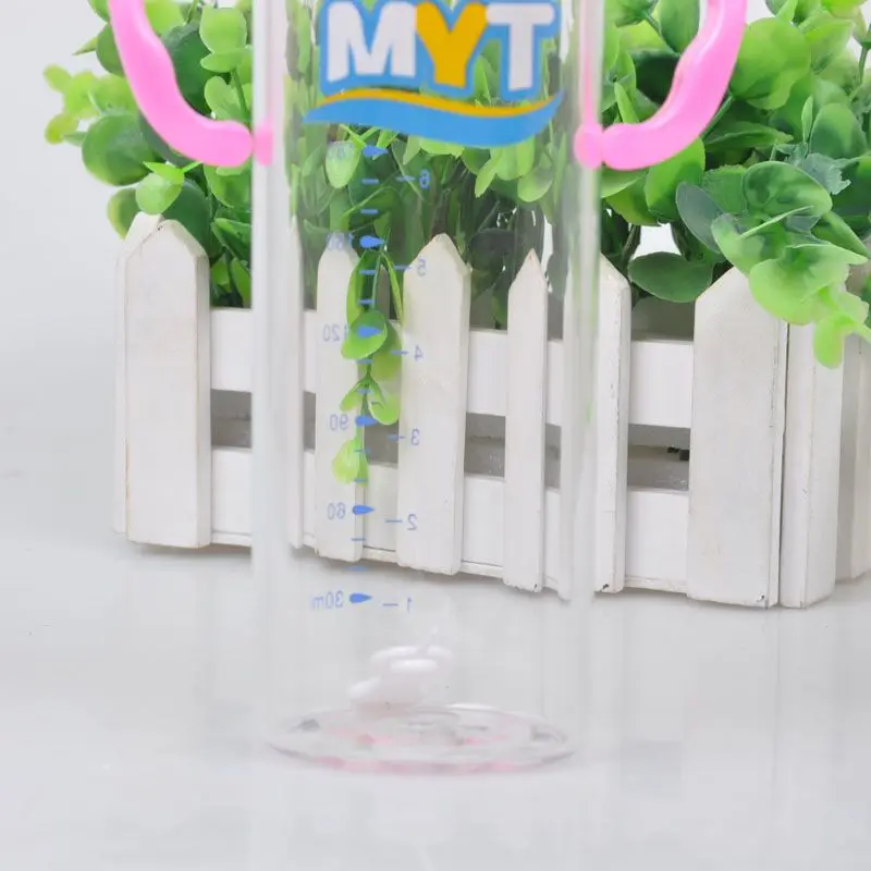 Hilittlekids 240 мл Baby Infantborn дети учатся для кормления питья ручка Дети соломы бутылки для сока и воды