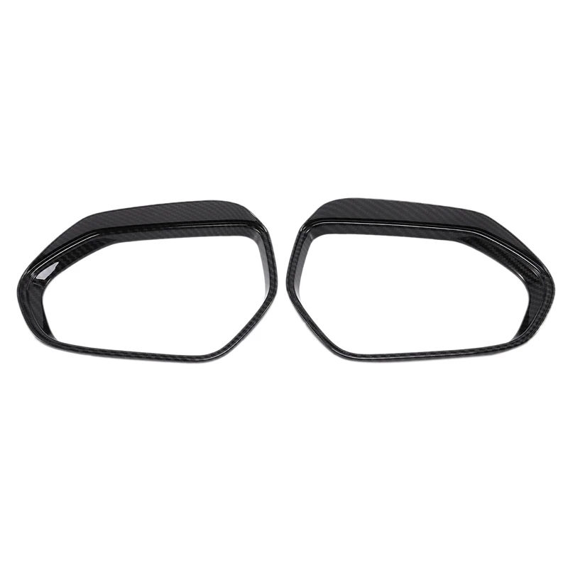 

Carbon Fiber Side Rearview Mirror Rain Eyebrow Cover Trim for Toyota Corolla 2019 2020