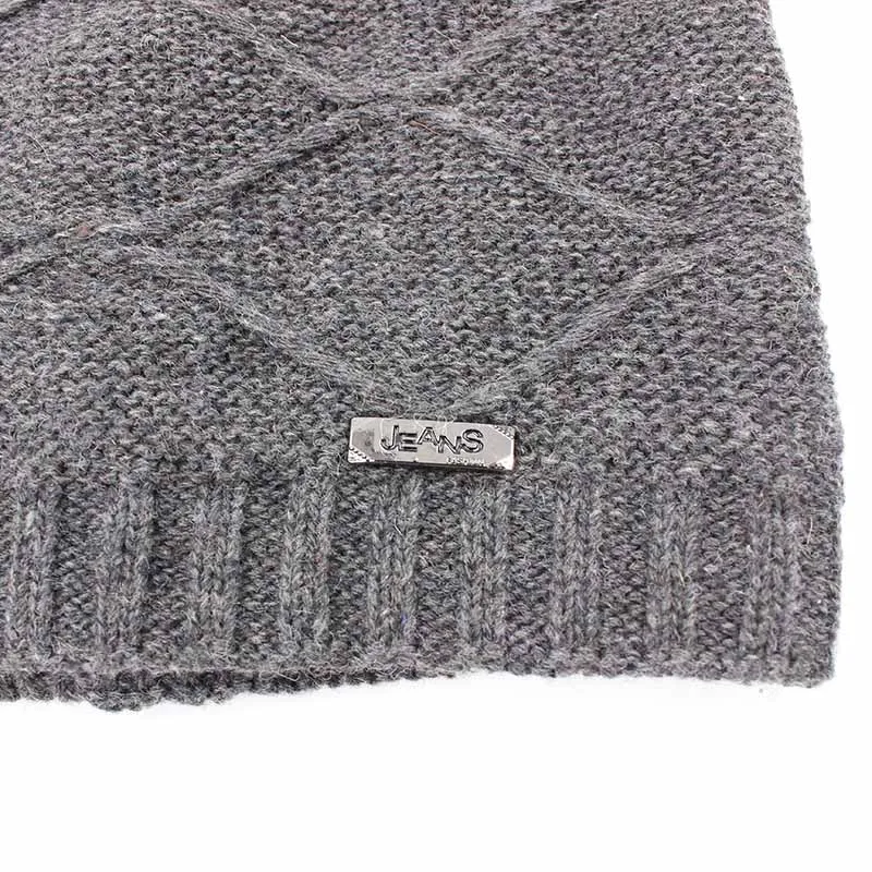 ALTOBEFUN Skullies Beanie, Мужская зимняя шапка, шапки из искусственного меха, теплая мешковатая вязаная шапка, шапки для взрослых, вязаная Толстая шапка для женщин, BHT137