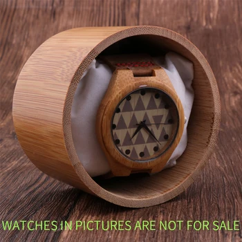 

Watches bamboo Case Watches Case Wooden Gifts Boxes Jewelry Boxes Round Wooden Gifts Box