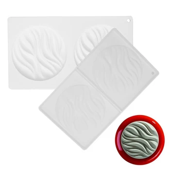 

water shape Baking silicone french cake mold for mousse frozen ice cream cake mould bakery tool cake decoration