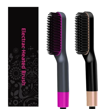 

Hair Comb Brush 3 in 1 Multifunctional Hair Comb Brush Beard Straightener Hair Straighten Electric Straightening Comb 2020 New