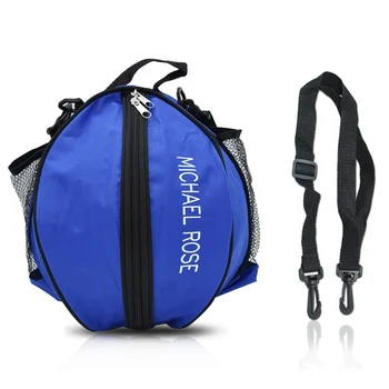 

Outdoor Basketball Bag Adjustable Football Volleyball Basketball Shoulder Carry Bag Handbag With 2 Mesh Bottle Holder