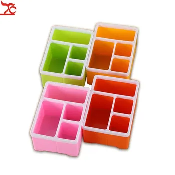 

Home Office Stationery Remote Control Storage Box Plastic Cosmetics Induction Desktop Tidy Up Small Items Storage Box