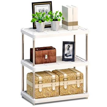 

3 Tiers Storage Rack Bathroom Kitchen Storage Holder Shelf 3 Layers Storage Shelving Seasoner Rack Home Organizer