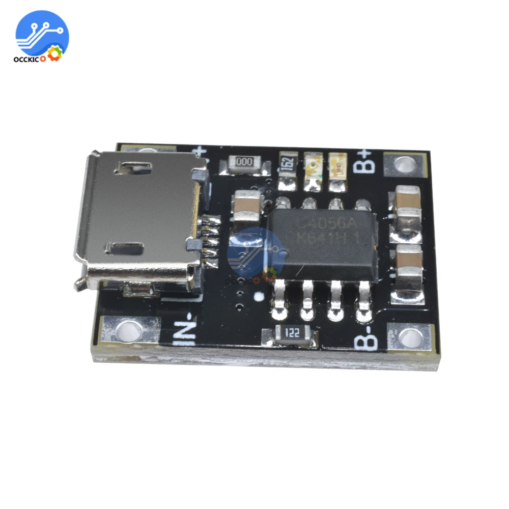 Micro USB 5V 1A 18650 TP4056 модуль зарядного устройства литиевой батареи зарядная плата с