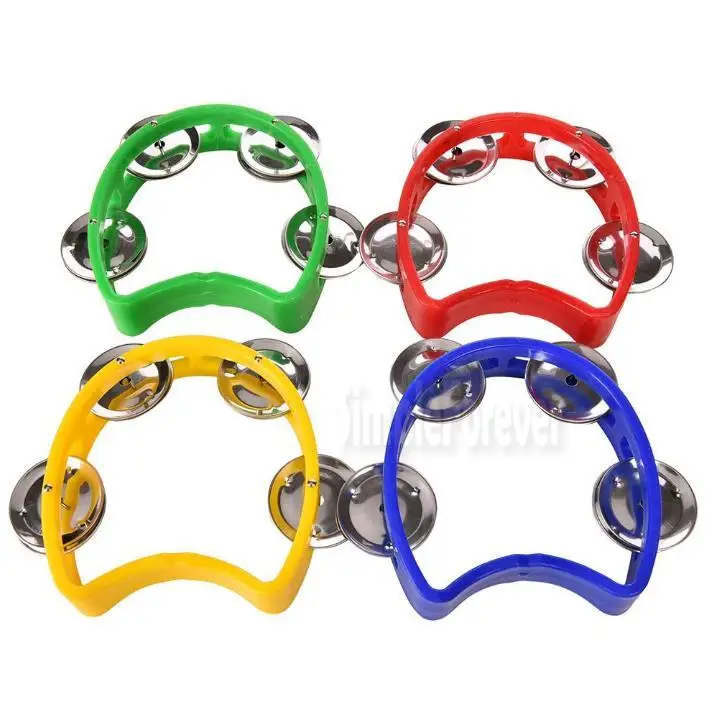 Wholesale Children's Dance Baby Bell Wrist Rattles Educational Toys Crisp Tones Wooden Toys Montessori Baby Toy