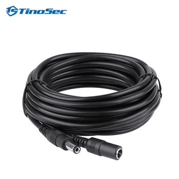 

TinoSec CCTV 5M 10M 2.1x5.5mm Dc 12v Power Extension Cable for Audio Security Cameras Ip Camera Dvr Standalone