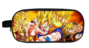 

Dragon Ball Z Sun Goku Boys Girls Cartoon Pencil Case Bag School Pouches Children Student Pen Bag Kids Purse Wallet