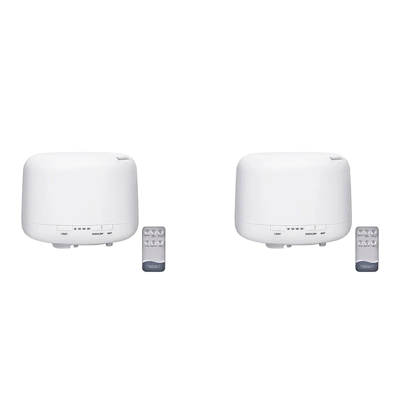 Увлажнитель воздуха 500 мл ультразвуковой туманный Лампа Электрическая 7