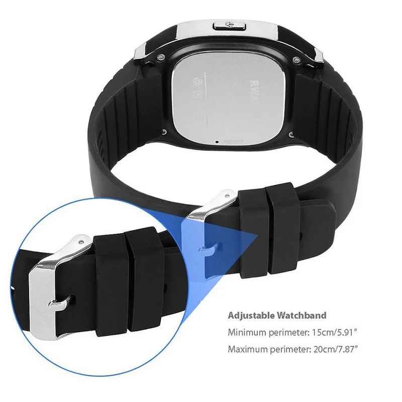 Спортивные Смарт Bluetooth Браслет часы для женщин Роскошные с циферблатом SMS