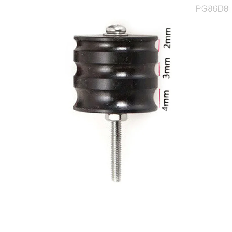No. 8 grinding head DIY Инструменты для шлифования кожи Мини Портативная дрель универсальная полировальная машина набор инструментов фиолетовый сандаловое дерево Шлифовальная головка костюм - Цвет: No. 8 grinding head