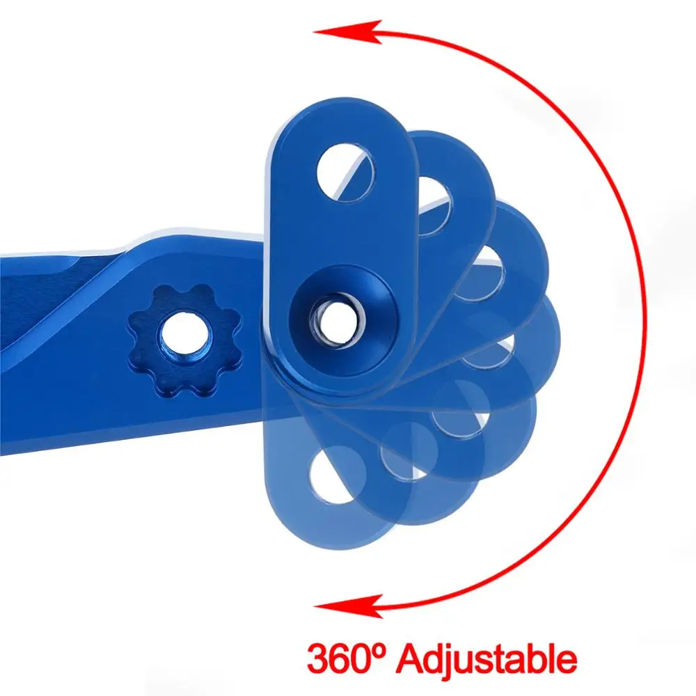 CNC Motorcycle Reat Footrest Foot Pedal Pegs Set For Suzuki GSX-R 600 750 GSX-R GSXR D40
