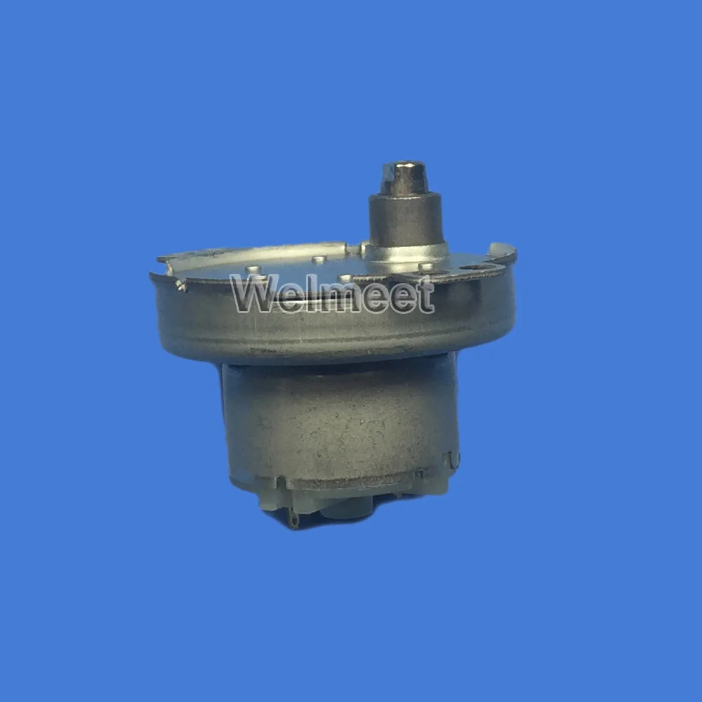 DC5V 6V 12V 24V JS-50T металлическая коробка передач скорость мотор-редуктор двойной плоский нарезающий короткий вал