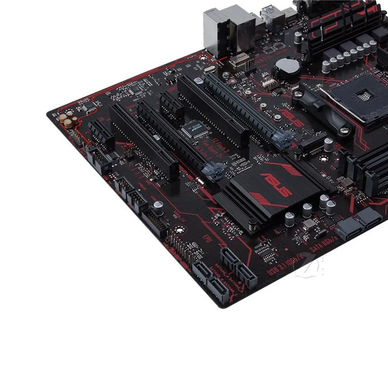 Новая материнская плата ASUS PRIME B350-PLUS системная плата AMD B350 гнездо AM4 AMD Ryzen DDR4 64 Гб PCI-E 3,0 настольного компьютера Asus материнская плата AM4