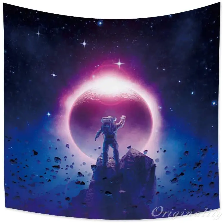 Гобелен &quotКосмонавт&quot в виде космонавта сенсорный планеты на котором может