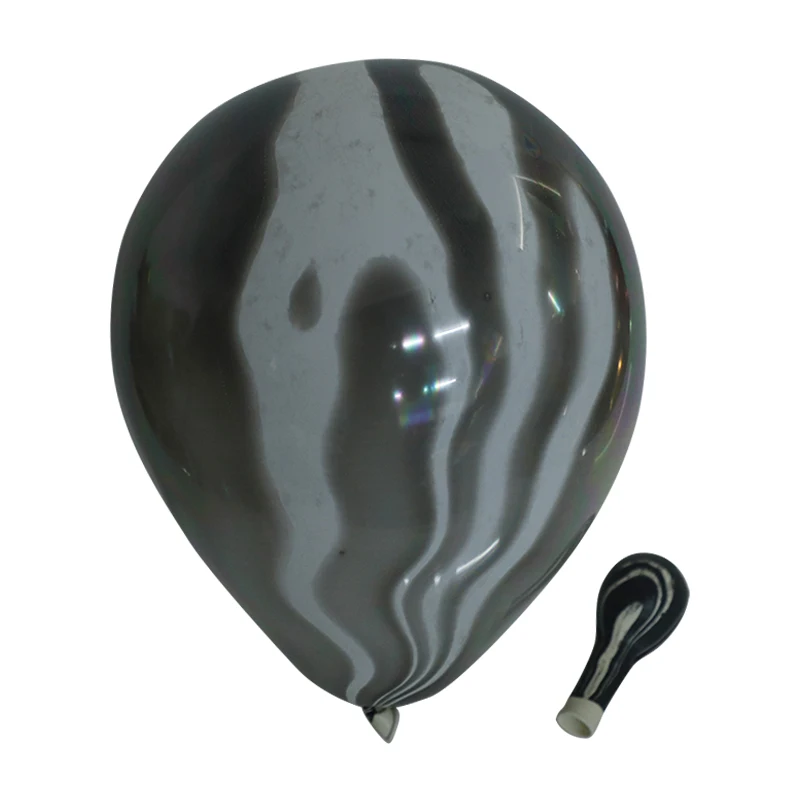 agate black 10/30 штук золотые, серебристые, черные металлические латексные шарики Свадебные украшения на день рождения украшения для детей и взрослых гелиевые шары - Цвет: agate black