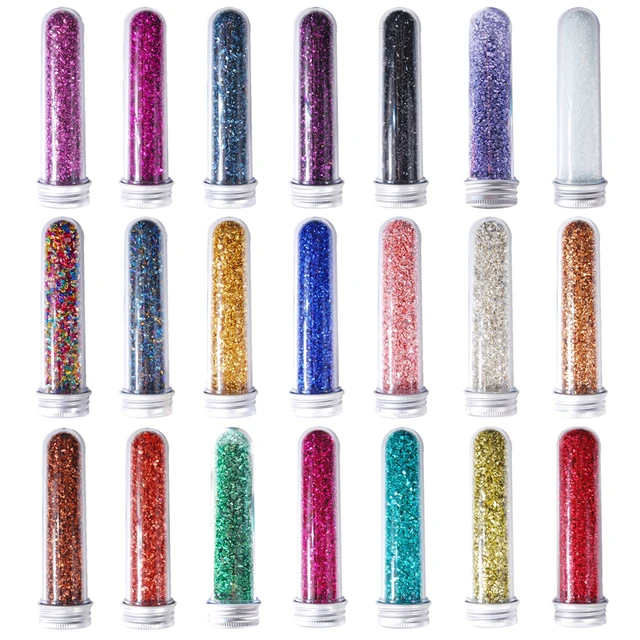 2-4mm Crushed Glass for Crafts Crushed Glass Resin Glitter DIY