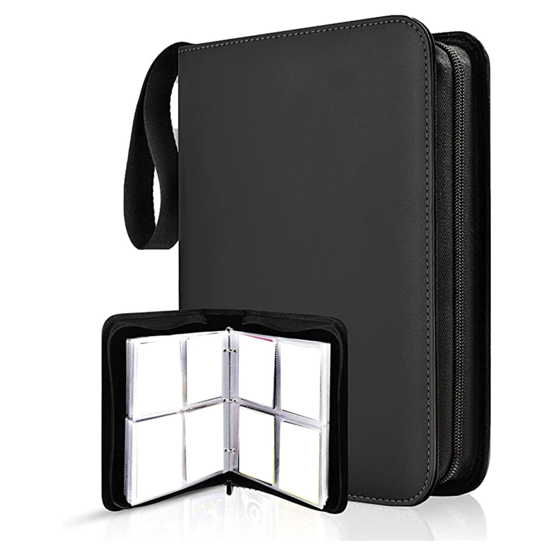 400 Pocket Card Holder Carrying Case Compatible Trading Card Binder, Suitable for Baseball Card