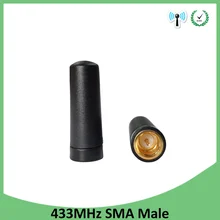 1 шт. 433 МГц антенны 2.15dBi SMA разъем мини Размеры 433 МГц Антенна направленного действия антенн для беспроводной Lorawan счетчик воды