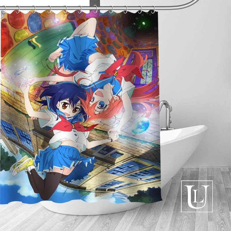 

Пользовательские флип-Flappers мультяшная душевая занавеска Современные тканевые шторы для ванной домашний декор шторы больше размеров Пользовательские изображения