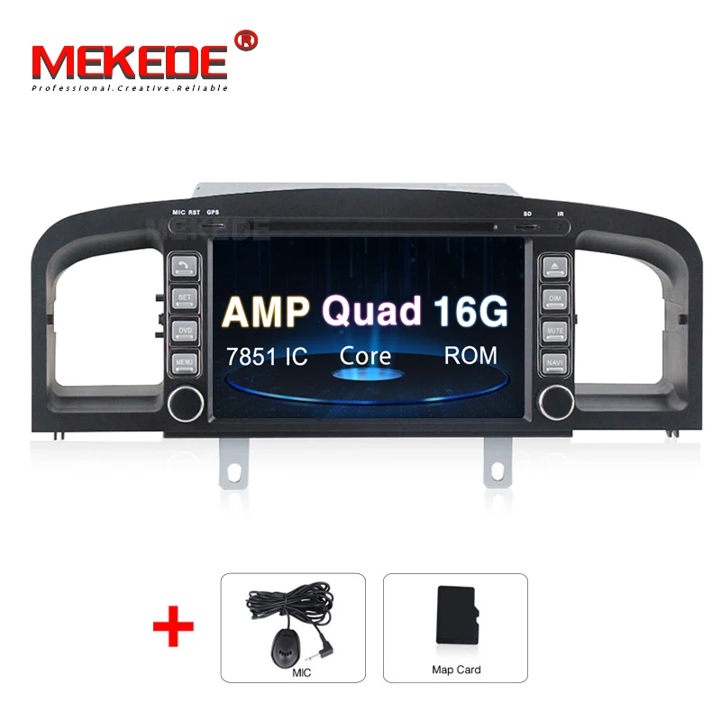 MEKEDE Android8.1 Автомобильный мультимедийный gps-навигация, dvd-плеер для Lifan 620 авто радио с Руль управления Bluetooth WI-FI - Цвет: model