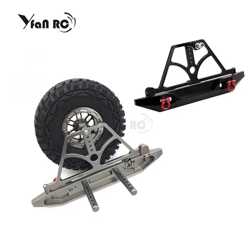AXIAL SCX 10 scx10 альпинистская металлическая улучшенная модель автомобиля бампер 90035