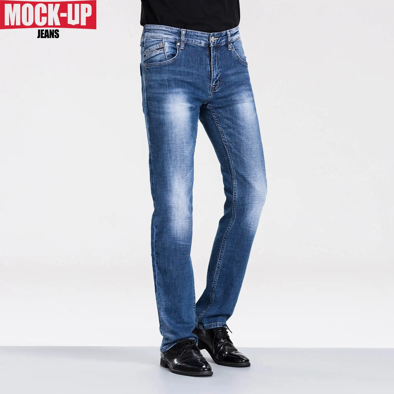 Бренд Mock Up, обтягивающие джинсы, мужские джинсовые штаны, мужские повседневные байкерские джинсы среднего веса, джинсы размера плюс 29-40, desquared2