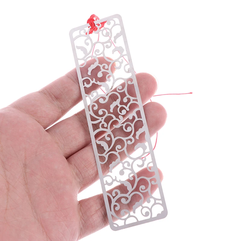 1 шт. креативные Цветочные Полые закладки металлические канцелярские подарки| |