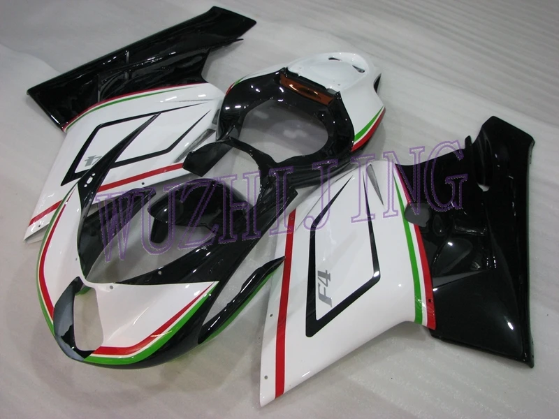 Кузов для MV AGUSTA F4 1000 CC 05 Abs обтекатель 2005 Черный Белый Кузов 2005-2006