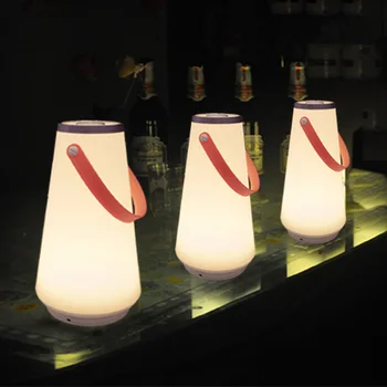 

Plastic Touch Sensor Night Lamp Portable Hand-held USB Rechargeable LED Emergency Light Outdoor Lighting Home Decor