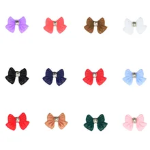 

500pcs/Lot Nail Art Bow Tie Decorations Alloy Jewelry 3D Nail Charms Diamond Acrylic Sliders Wholesale Bowknot Accessories Tc#59
