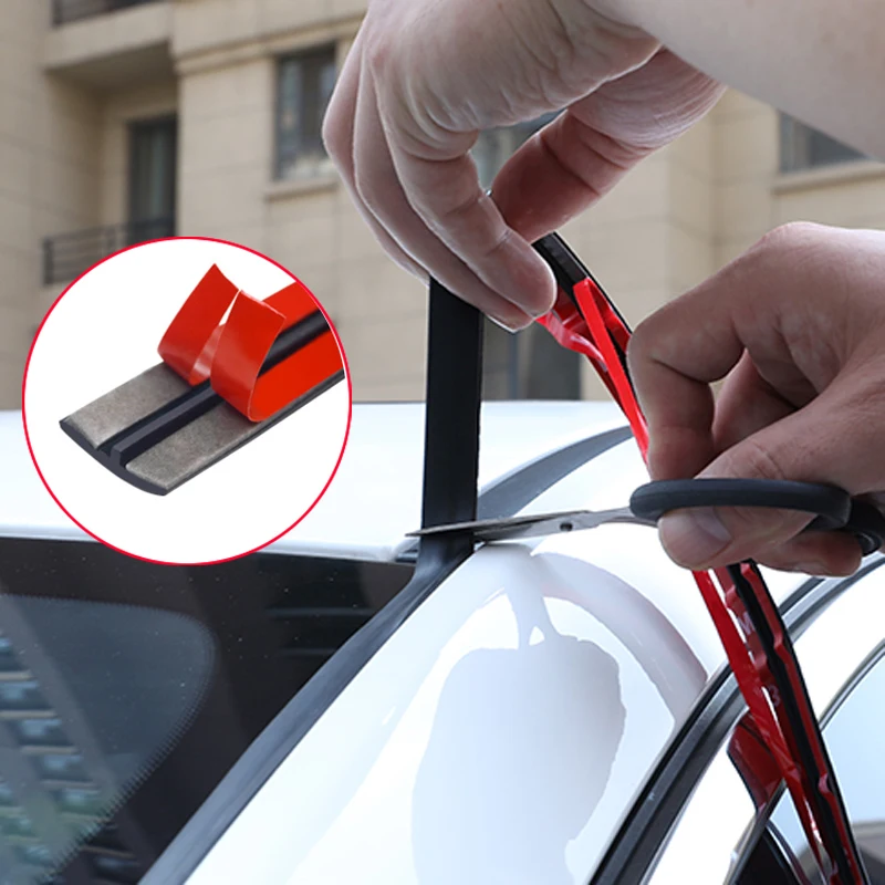 

Car Roof Windshield Sealant Protector Seal Strip Gap Modified Waterproof Dustproof Sealing Strip Window Sealant Band Universal