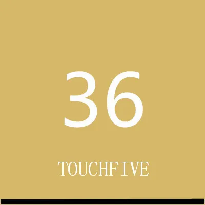TOUCHFIVE 168 цветов одиночные художественные маркеры Кисть ручка эскиз на спиртовой основе маркеры двойная головка манга ручки для рисования товары для рукоделия - Цвет: 36-gream