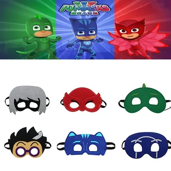

PJ Masks Child Cosplay Mask Toddler boy Halloween Costume Felt Mask Kid Dress Up Birthday Party Favor Accessories Christmas Gift