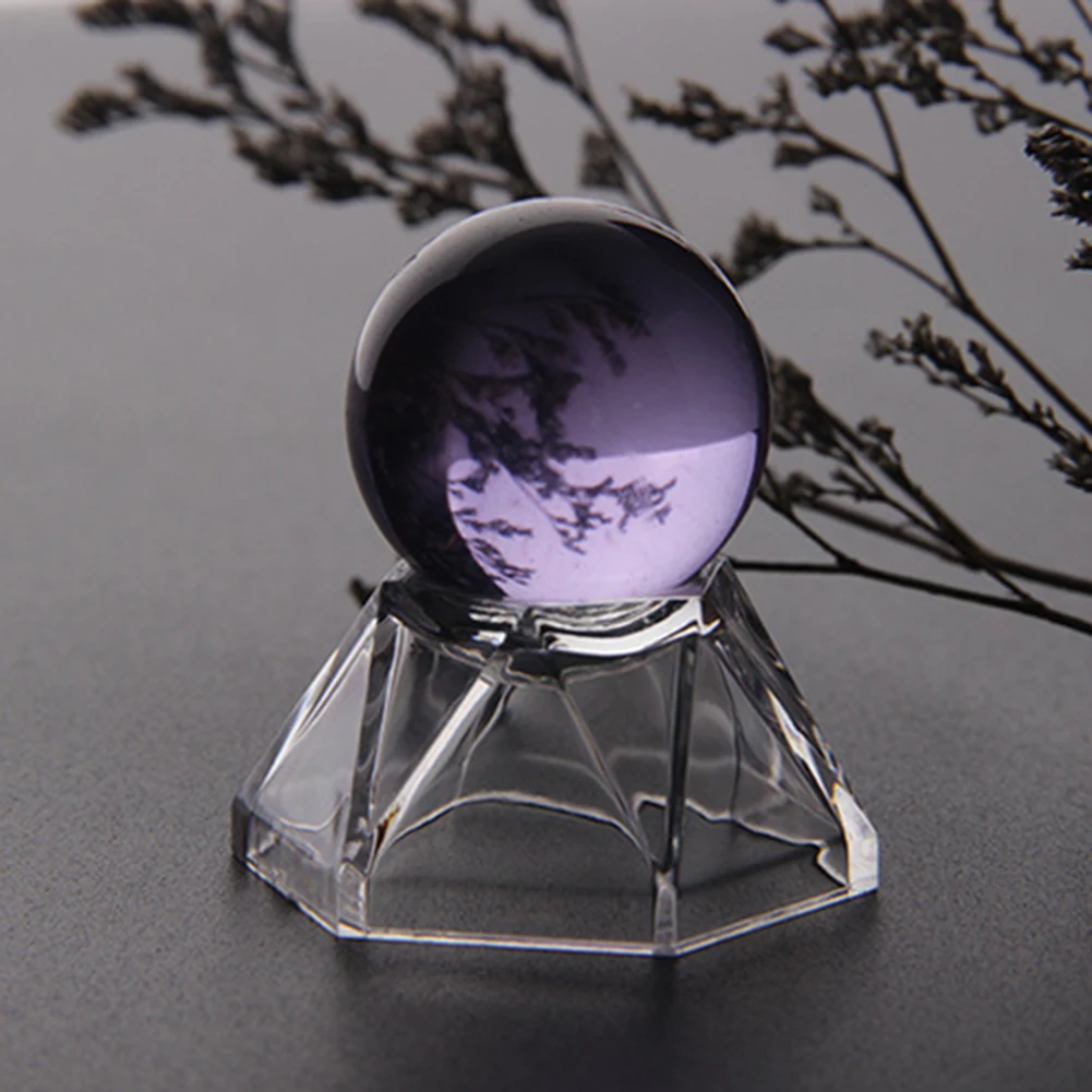 5 Pezzi Supporto Per Espositore Esagonale In Acrilico Per Palline Da Tennis Softball Golf Palline Da Baseball Con Sfera Da Baseball