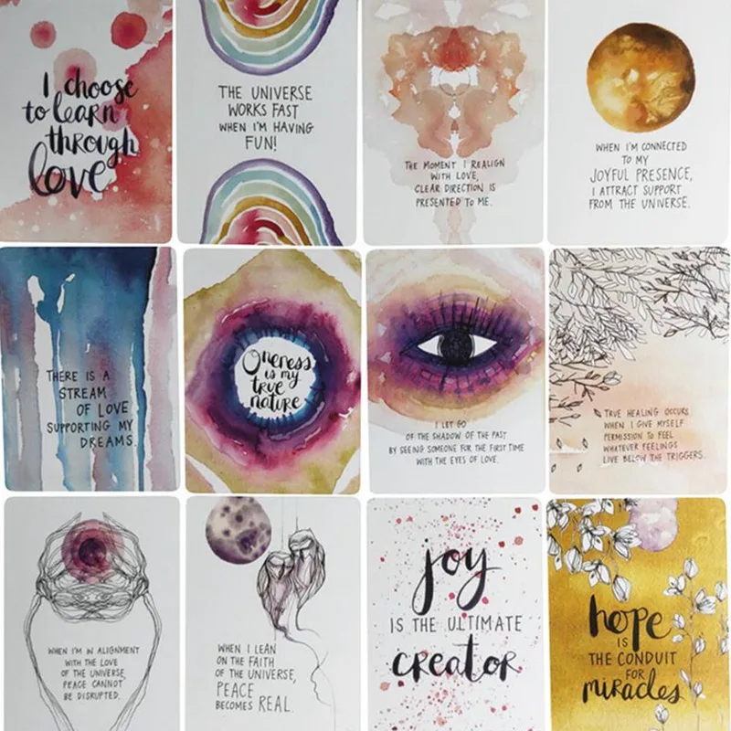 Новинка 2019 карты Oracle Tarot Deck читают мифические гадания Fate для игр Fortune 52