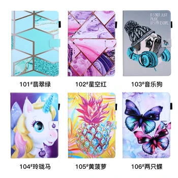 

Universal 10'' Cartoon case For Samsung Galaxy Tab S2 T810 T815 T819 SM-T810 SM-T815 Cover PU Leather Flip Stand Tablet PC Cases