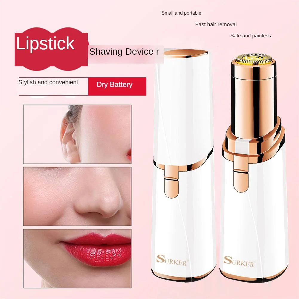 New Products Sk-8006 Hair Removal Device LED Light Design Gentle Removal Of Dry Battery Mini Hair Trimmer