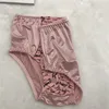 New Sexy Underwear Men Briefs Elasticity Silky  Soft Letter Pattern Glossy Gay Mens Underwear 3