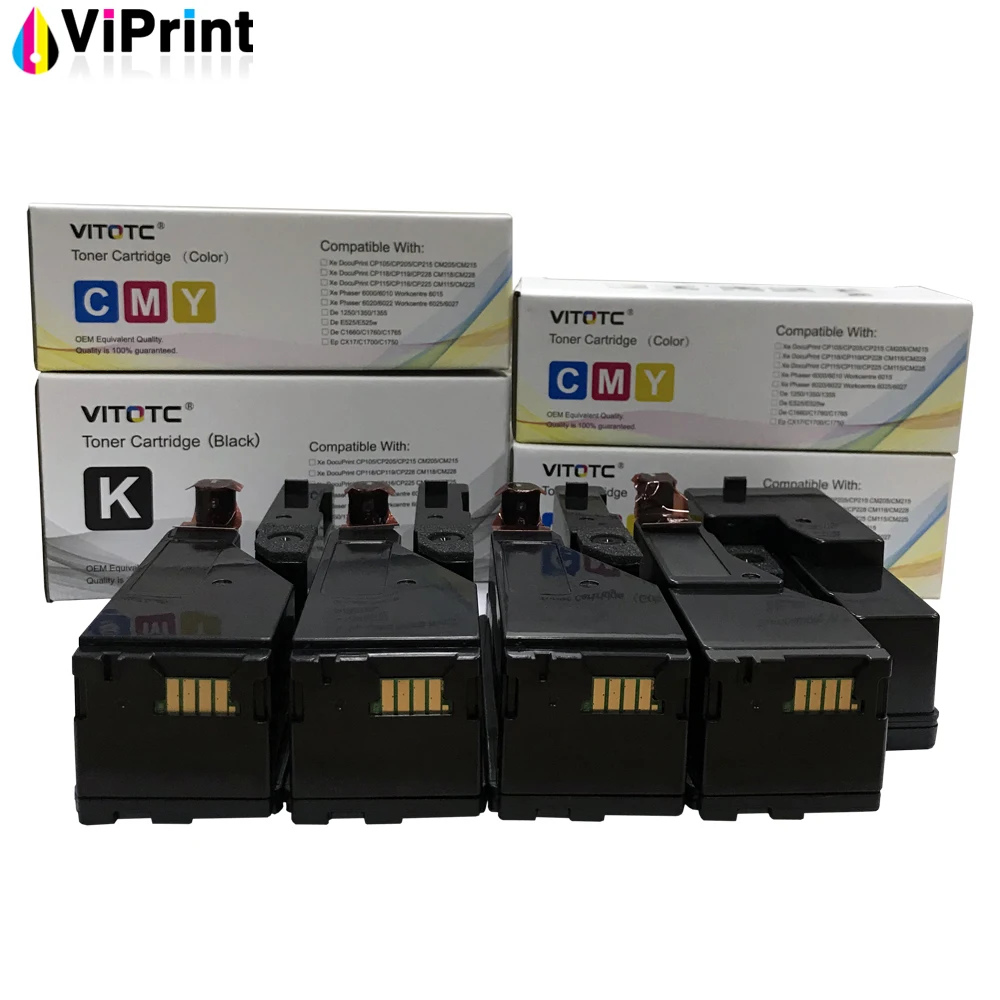 

8x Toner Cartridge Compatible Fuji Xerox DocuPrint CM215b CM215fw CM205b CM205fw CM205f CP215w CP205w CP205 CP105 Laser printer