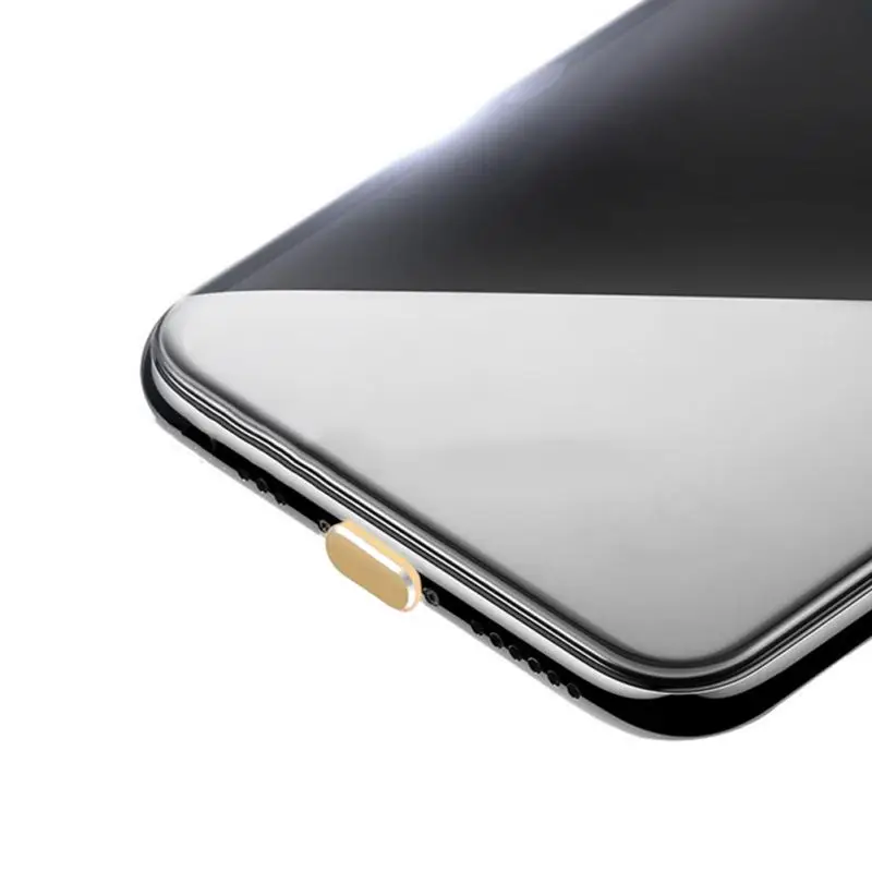 Набор заглушек от пыли Micro USB порт 3,5 мм разъем для наушников для Iphone 5 5S 6 6s 7 8Xr Xs Max многофункциональная Пылезащитная заглушка