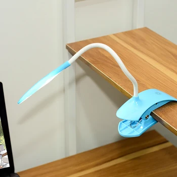 

Dozzlor Creative Led Desk Lamp Flexible USB Clip Bedside Table Lamp Reading Light Eye Protection