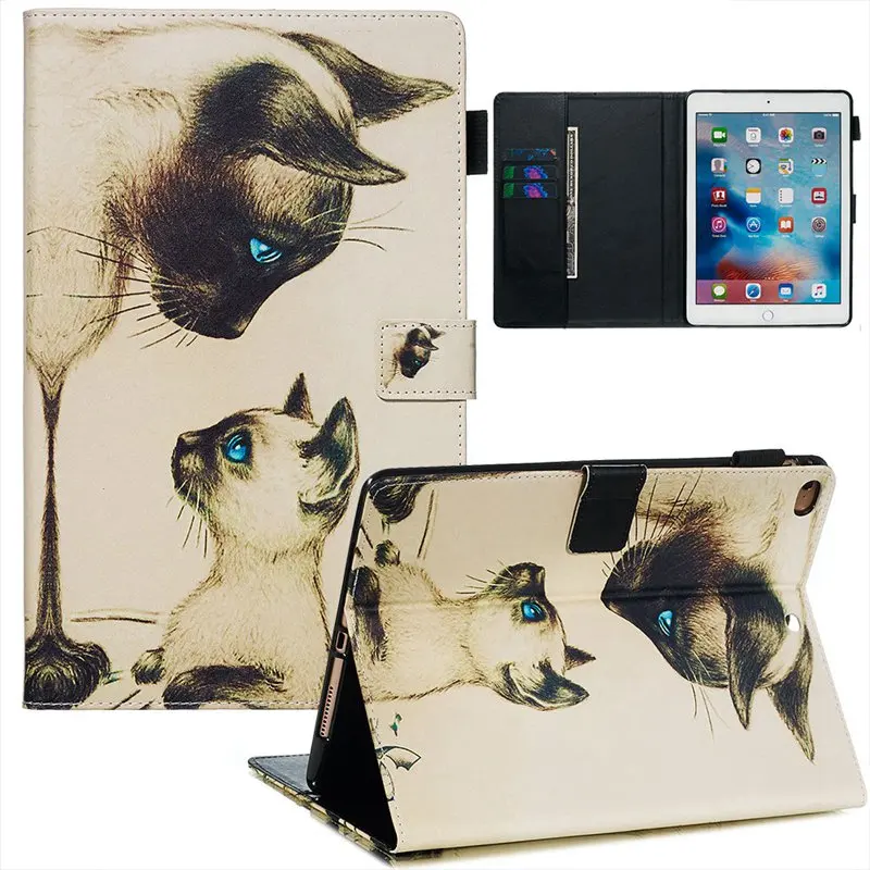 Для IPad 9,7 IPad Air 2 IPad Air 1 планшет чехол для IPad 5th 6th поколения принципиально из искусственной кожи чехол с откидной крышкой и с подставкой Чехол для IPad 9,7