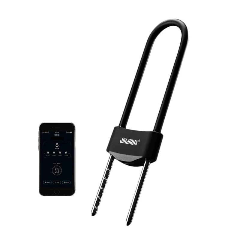 

JINJIAN 811 Bluetooth Smart Control Bike Lock Anti-theft Removalproof Motorcycle E-bike U Lock Bicycle Lock Bicycle Accessories