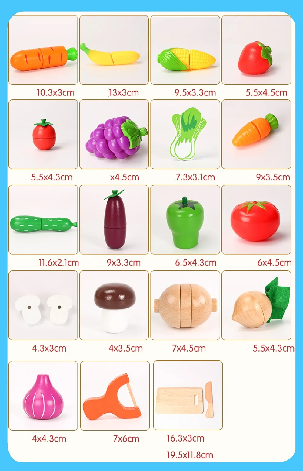 Комплект кухонных игрушек, нарезанные овощи, фрукты, кухонные игрушки для детей, магнитная резка, еда, ролевые игры