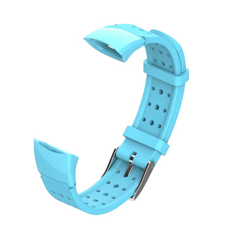 Браслет Honor Band 4 силиконовый браслет для huawei Honor Band 5 4 аксессуары для смарт-браслета сменный Браслет для Honor 4 5 Band - Цвет: Sky Blue